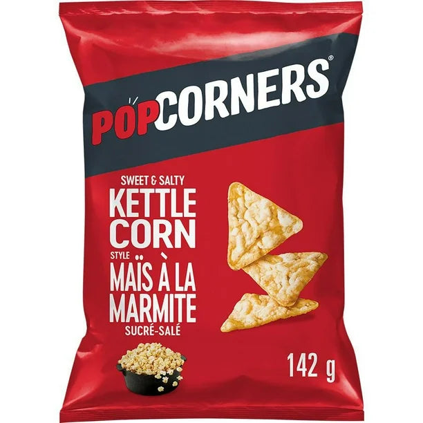 Popcorners Kettle Corn Never Fried Snacks - 4 Pack (142g)