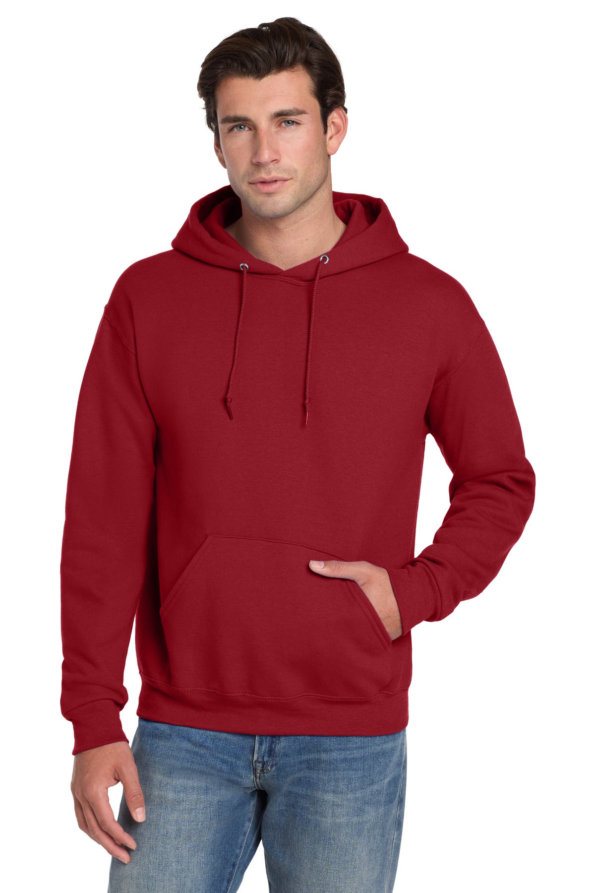 Jerzees® Super Sweats® NuBlend® - Pullover Hooded Sweatshirt. 4997M