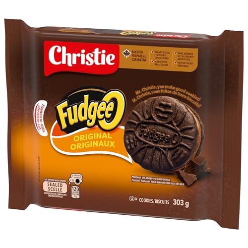 FudgeeO Original Double Chocolate Sandwich Cookies | 10.68 oz