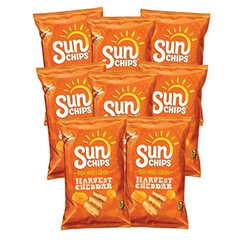 SunChips Harvest Cheddar Wavy Multigrain Snacks | 7.25 oz