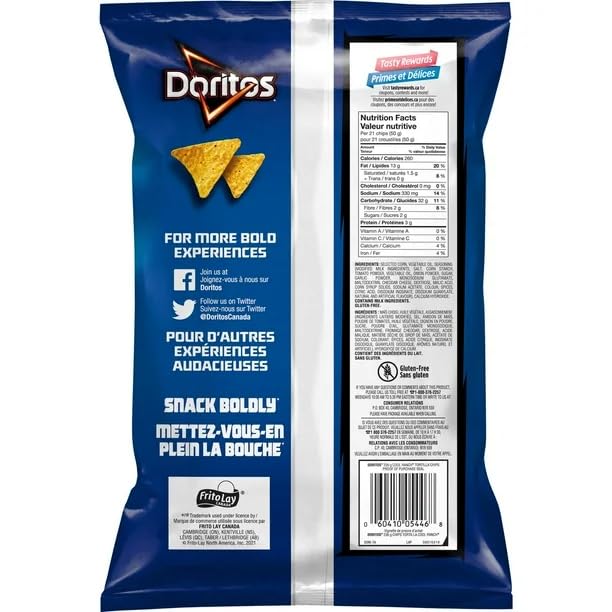 Doritos Cool Ranch Tortilla Chips | (235g)
