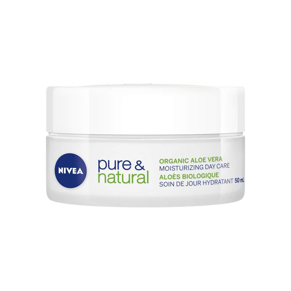 NIVEA Pure & Natural Moisturizing Day Cream 1.69 fl oz