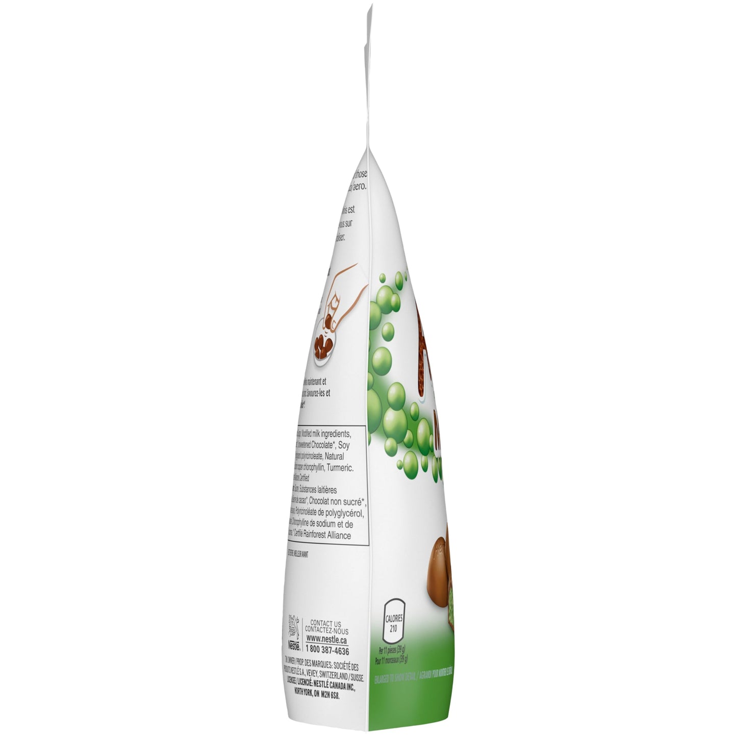 Aero Peppermint Bubbles - Light & Airy Mint Chocolate Candy (4.76 oz Share Pouch)