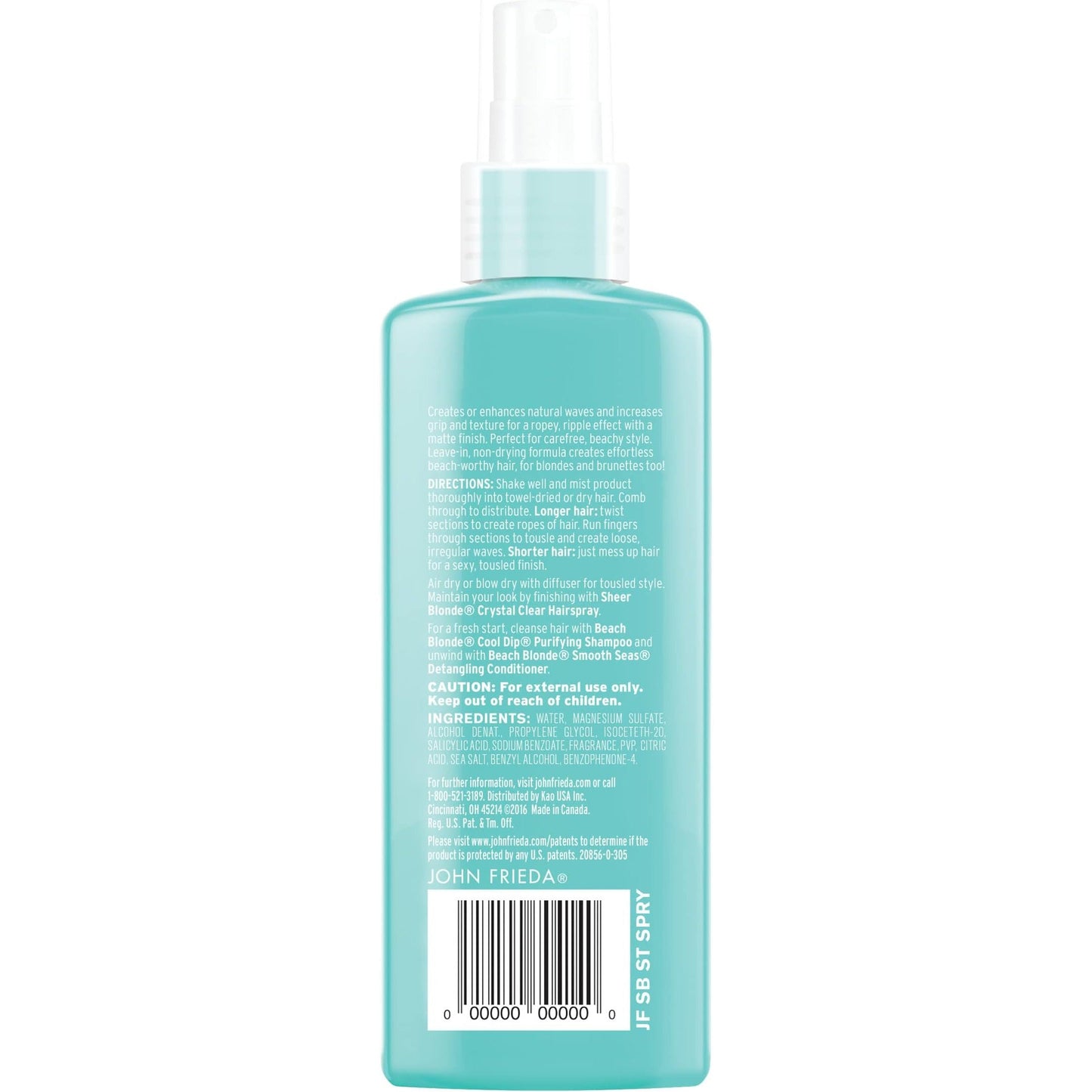 John Frieda Beach Blonde Sea Salt Spray (5oz)