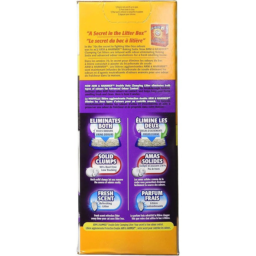 Arm & Hammer Double Duty Clumping Cat Litter - (14 lb / 6.4kg)