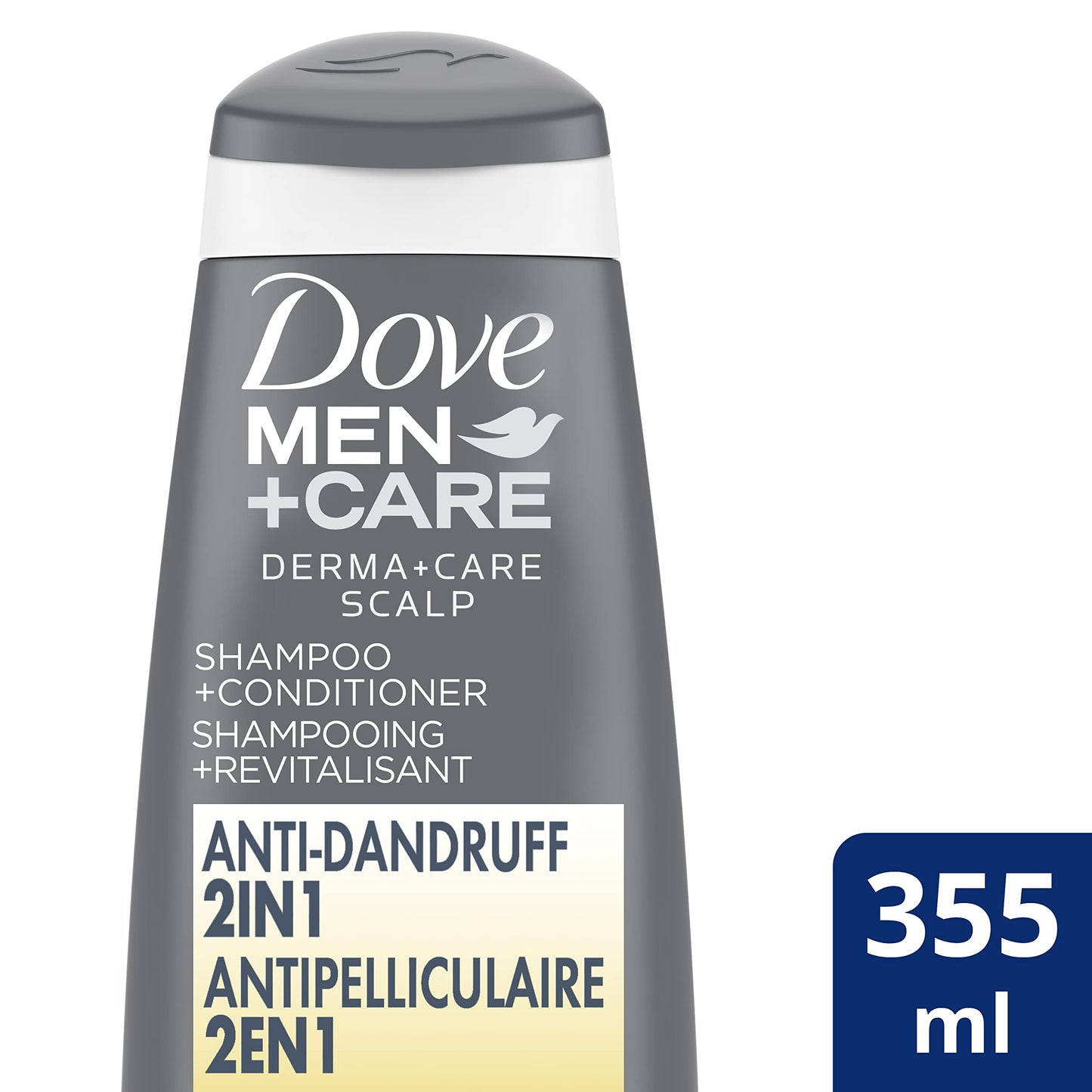 Dove Men + Care Derma+Care Scalp 2in1 Shampoo & Conditioner - 355 ml