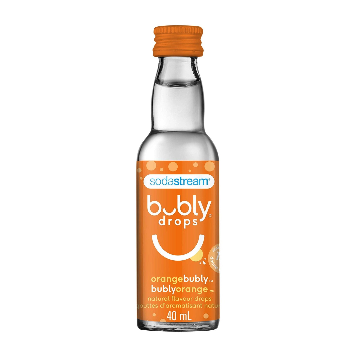 SodaStream bubly Drops: Orange Flavor | (40ml)