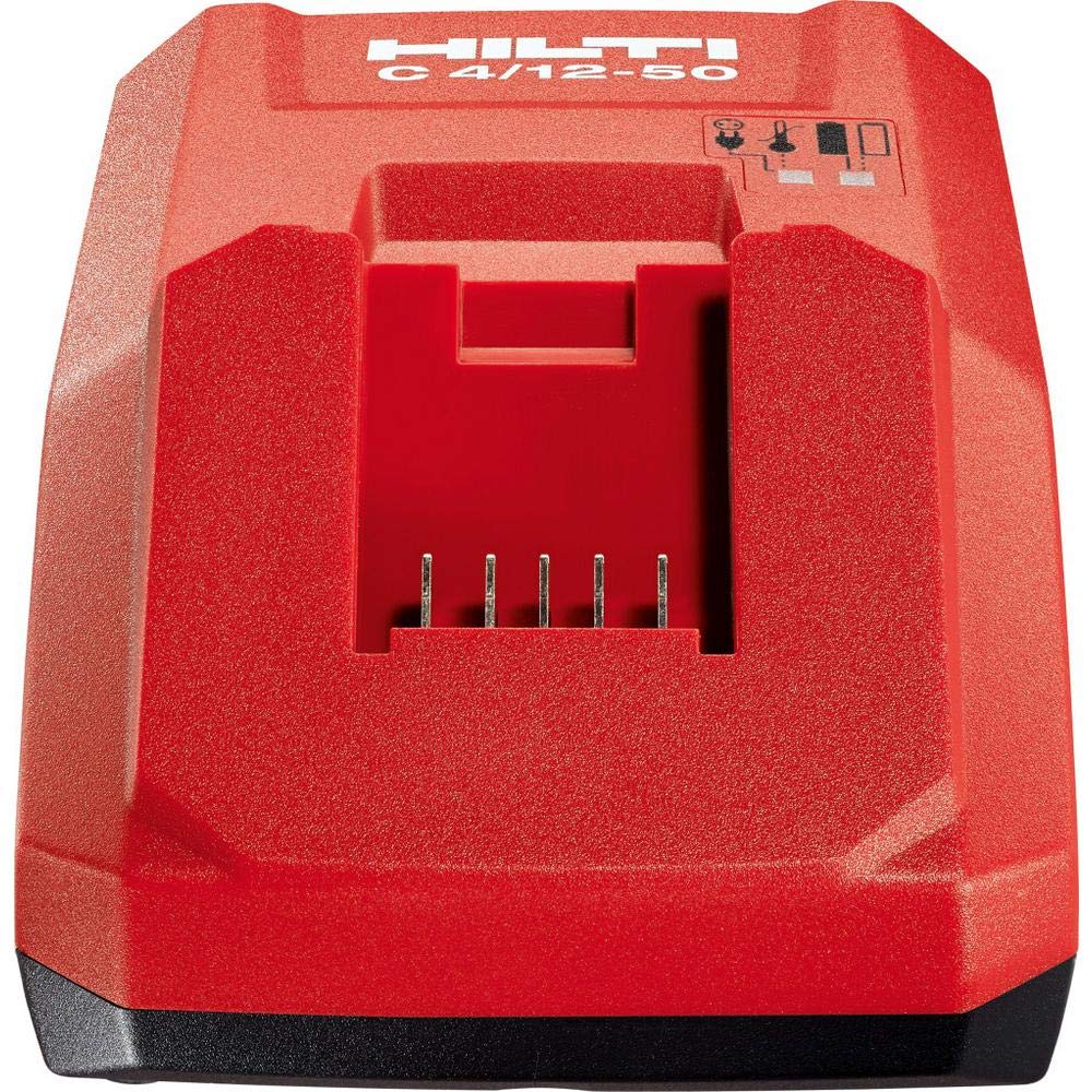 Hilti C 4/12-50 Compact Battery Charger for 12V Li-Ion Cordless Tools (110V/115V)