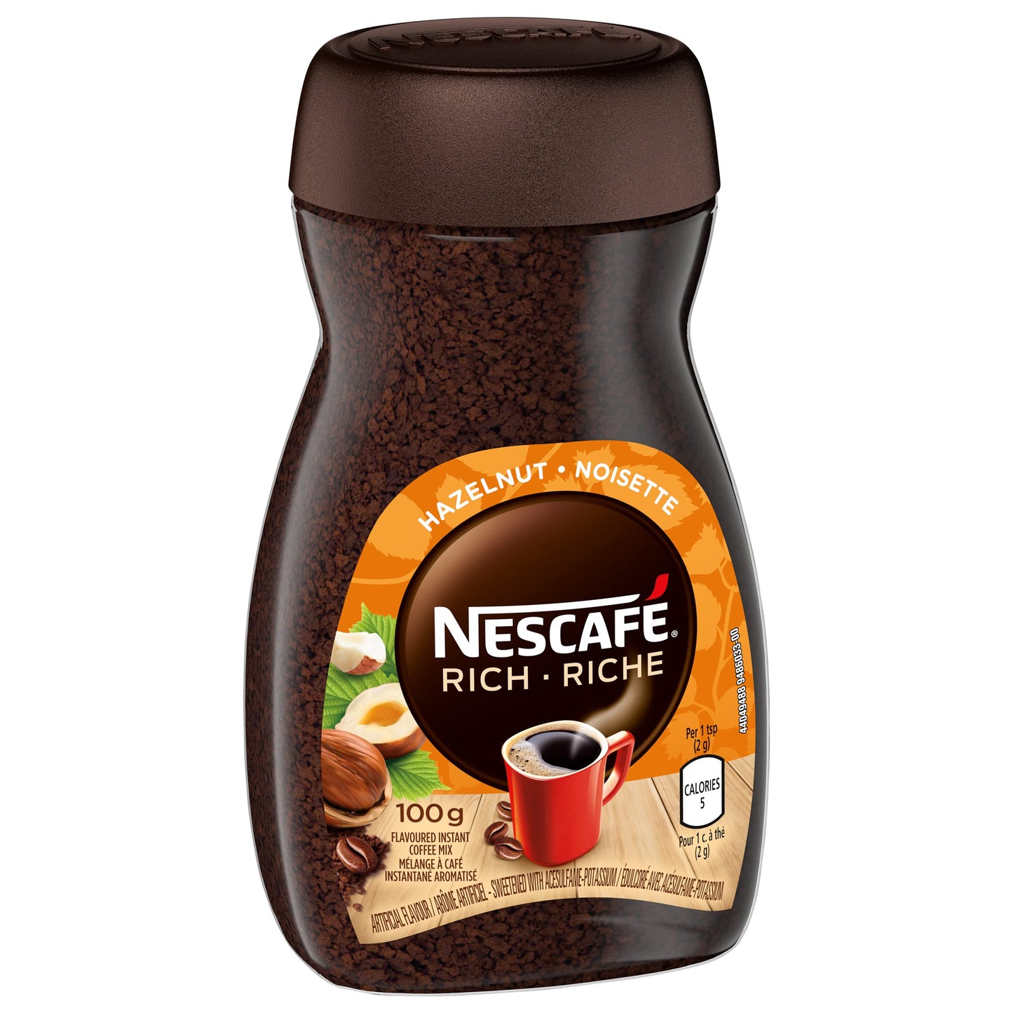 Nescafé Rich Hazelnut Instant Coffee - (100g Jar)
