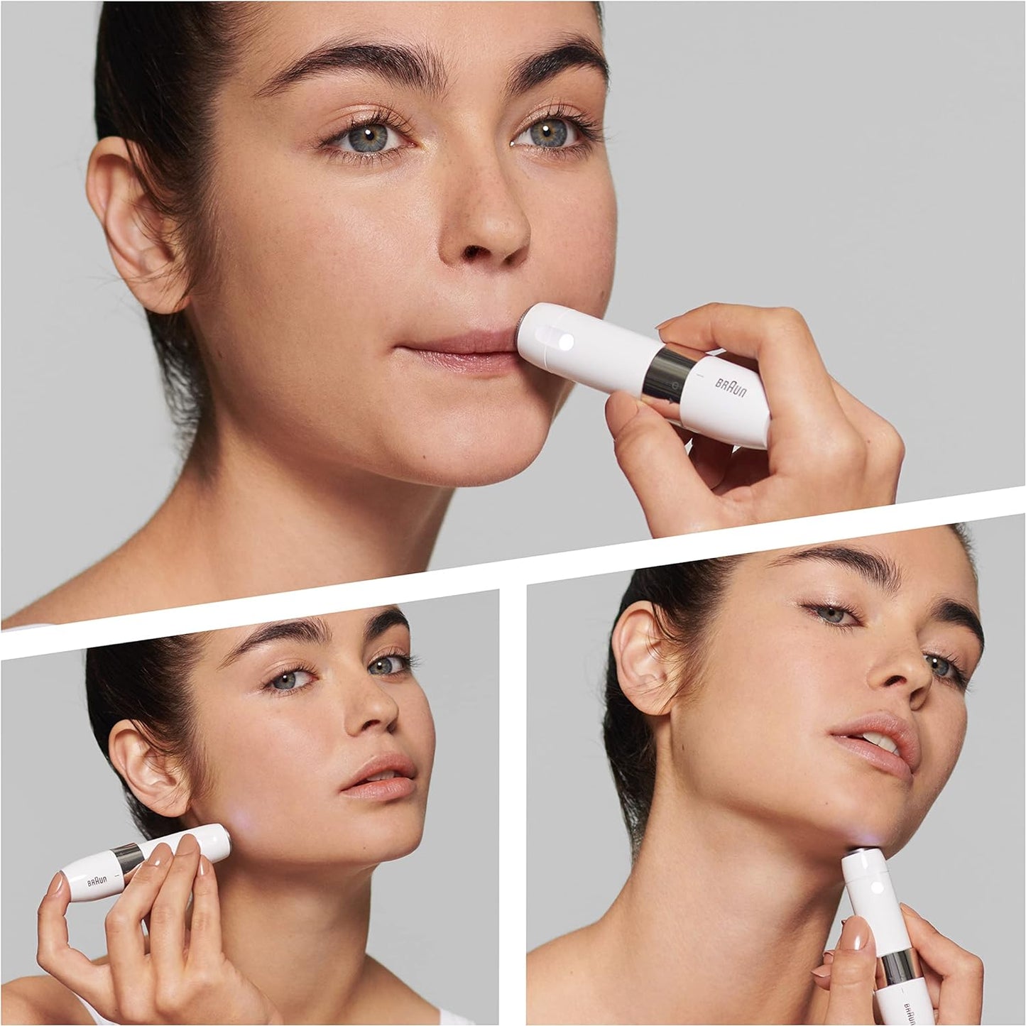 Flawless Face Instantly: Braun Mini Electric Hair Remover for Women –