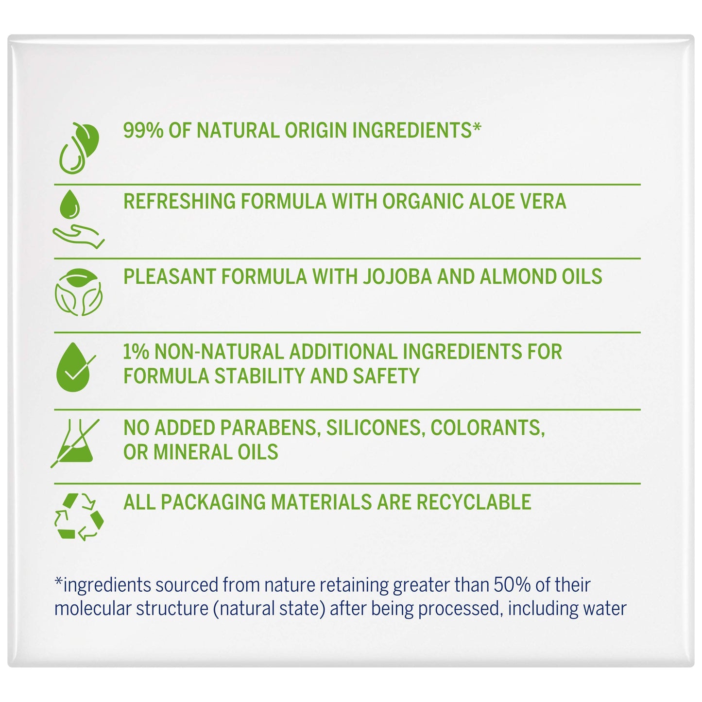 NIVEA Pure & Natural Moisturizing Day Cream 1.69 fl oz