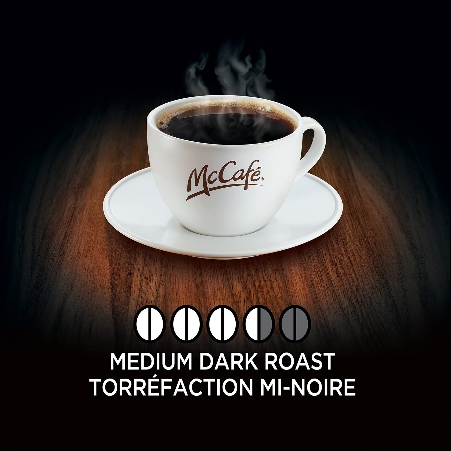 McCafé Premium Roast K-Cup Coffee Pods (Medium Dark Roast) - 48 Count