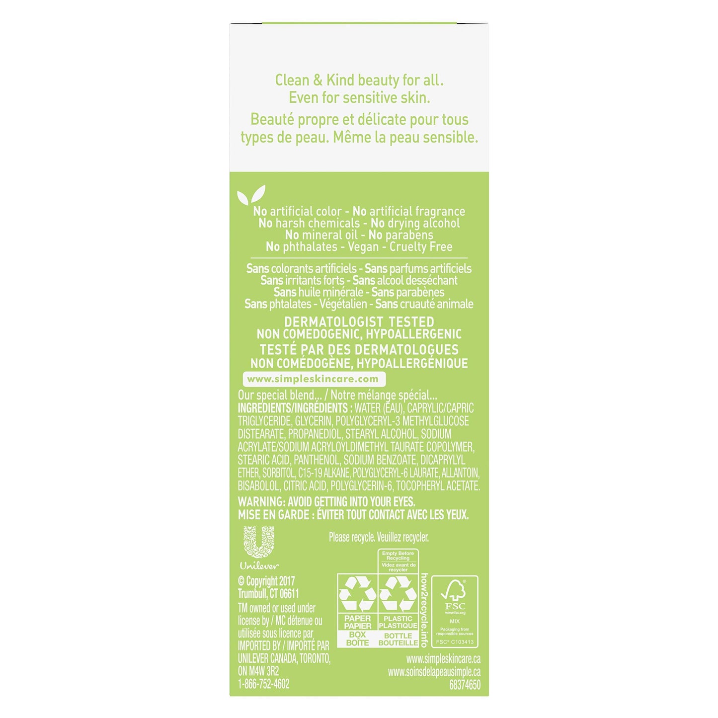 Simple Kind to Skin Replenishing Rich Moisturizer (4.2 oz) |