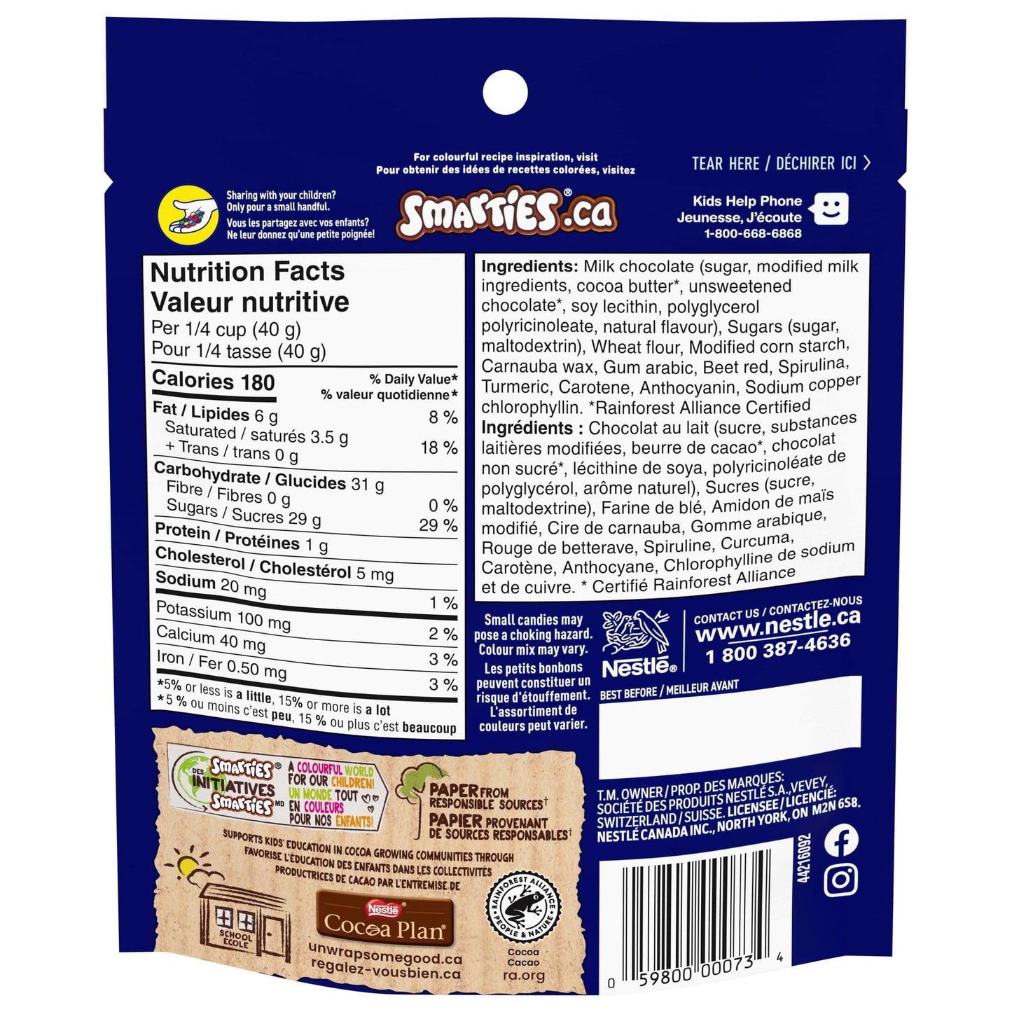 SMARTIES, 203g Canister