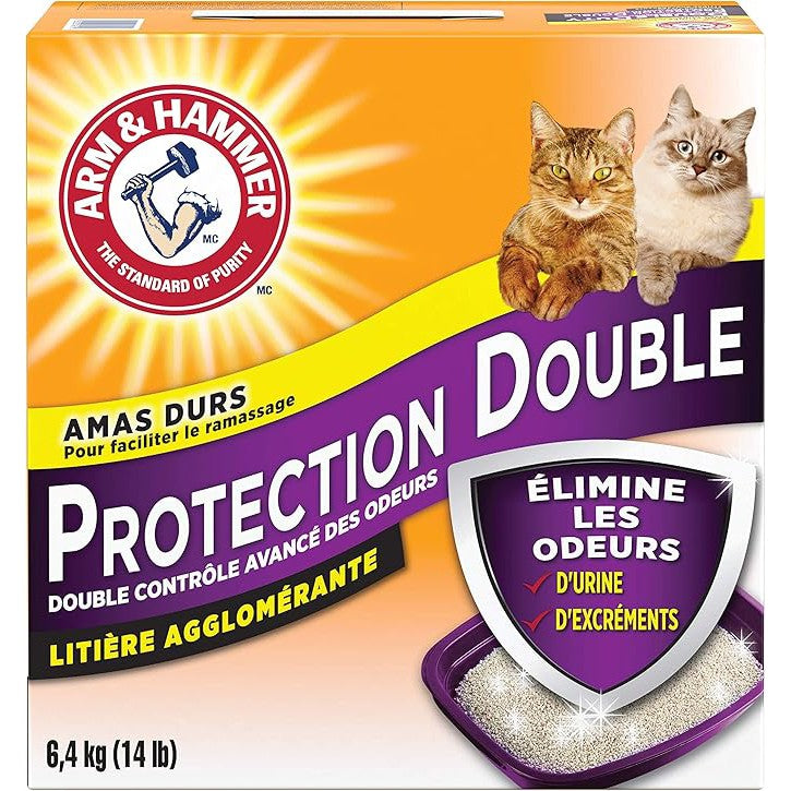 Arm & Hammer Double Duty Clumping Cat Litter - (14 lb / 6.4kg)