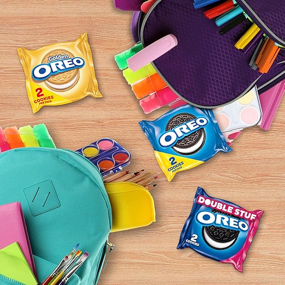 Oreo Cookies Variety Snack Packs (20 Count, 17oz Box)