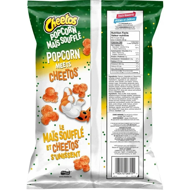 Cheetos Cheddar Jalapeño Popcorn | Spicy 6.3 oz