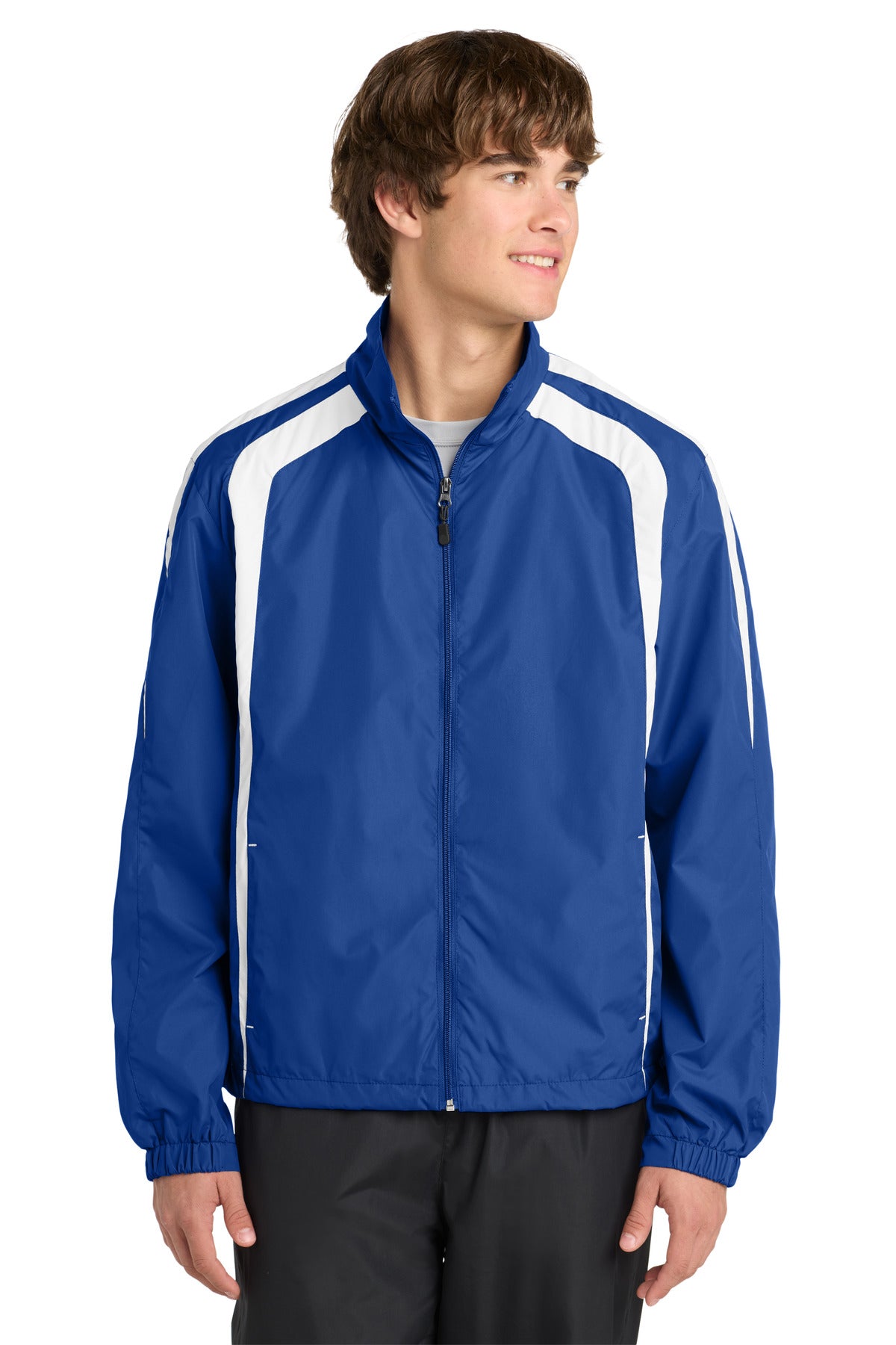 Sport-Tek® Colorblock Raglan Jacket. JST60