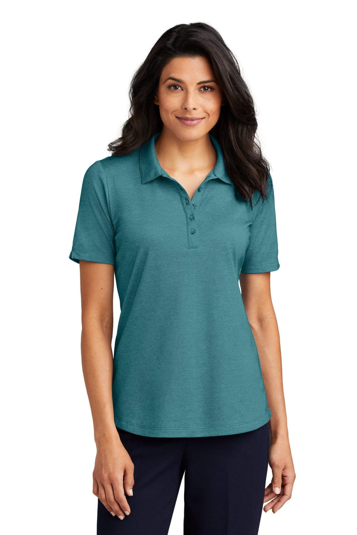 Port Authority® Women's Fine Pique Blend Polo LK830