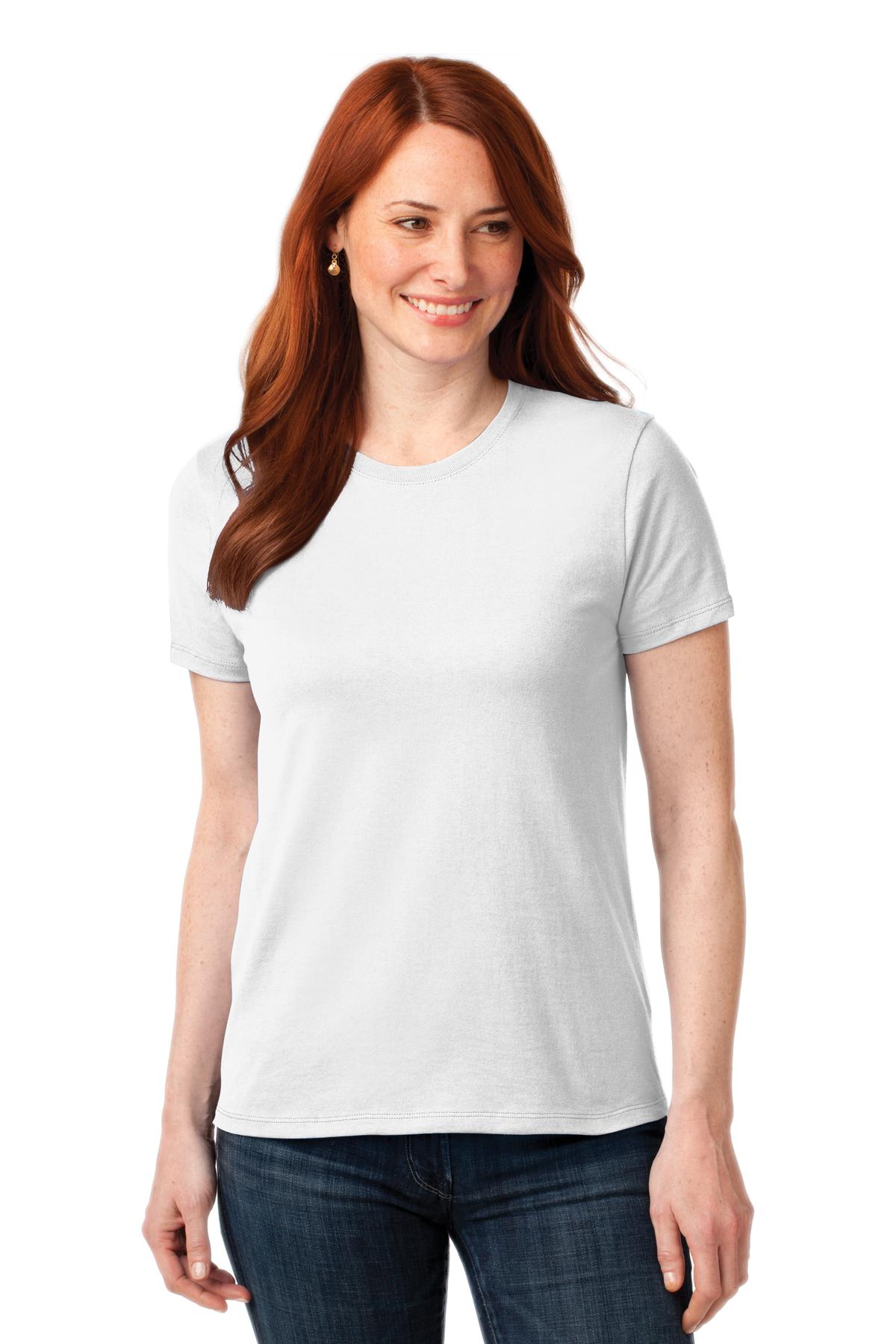 Port & Co™ Women's Core Blend Tee. LPC55