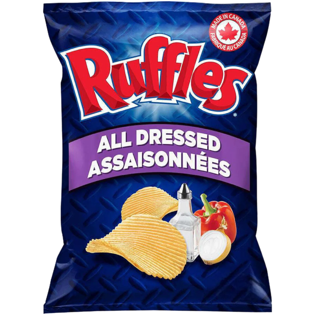 Ruffles All Dressed Ridged Chips - (40g)