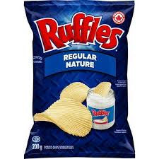 Ruffles Regular Original Ridged Potato Chips | 200g