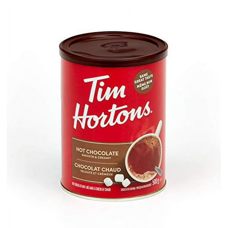 Tim Hortons Ready-to-Drink Hot Chocolate – Creamy, Convenient, 500ml Bottle