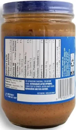 ADAMS Crunchy Peanut Butter – 500g Jar