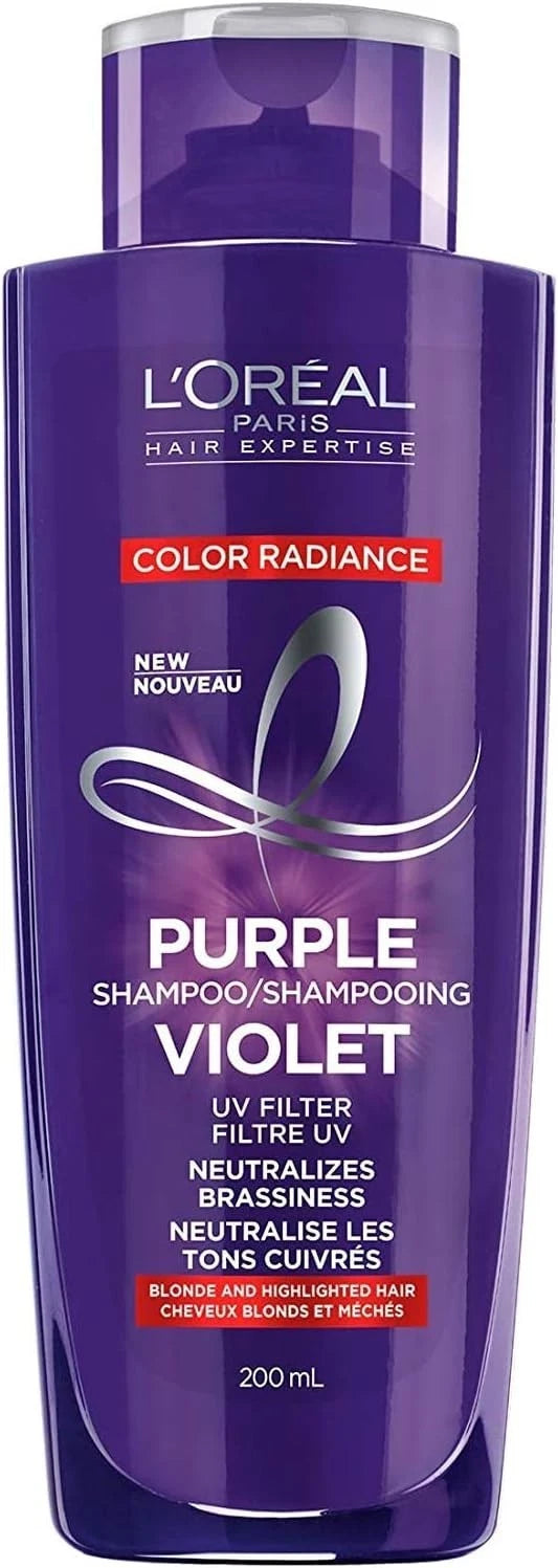 L’Oréal Paris Radiance Purple Shampoo For Bleached & Blonde Hair