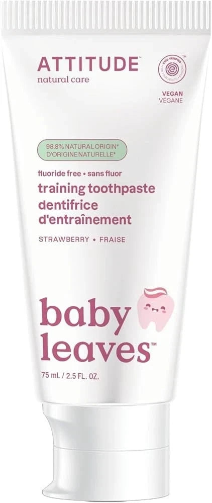 Attitude Baby and Child Fluoride-Free Training Toothpaste, 75g