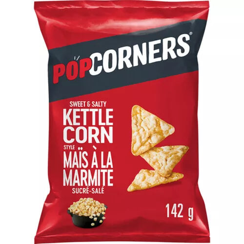 Popcorners Kettle Corn Never Fried Snacks - 4 Pack (142g)