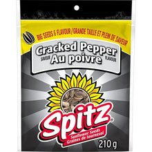 Spitz Cracked Pepper Sunflower Seeds (210g)