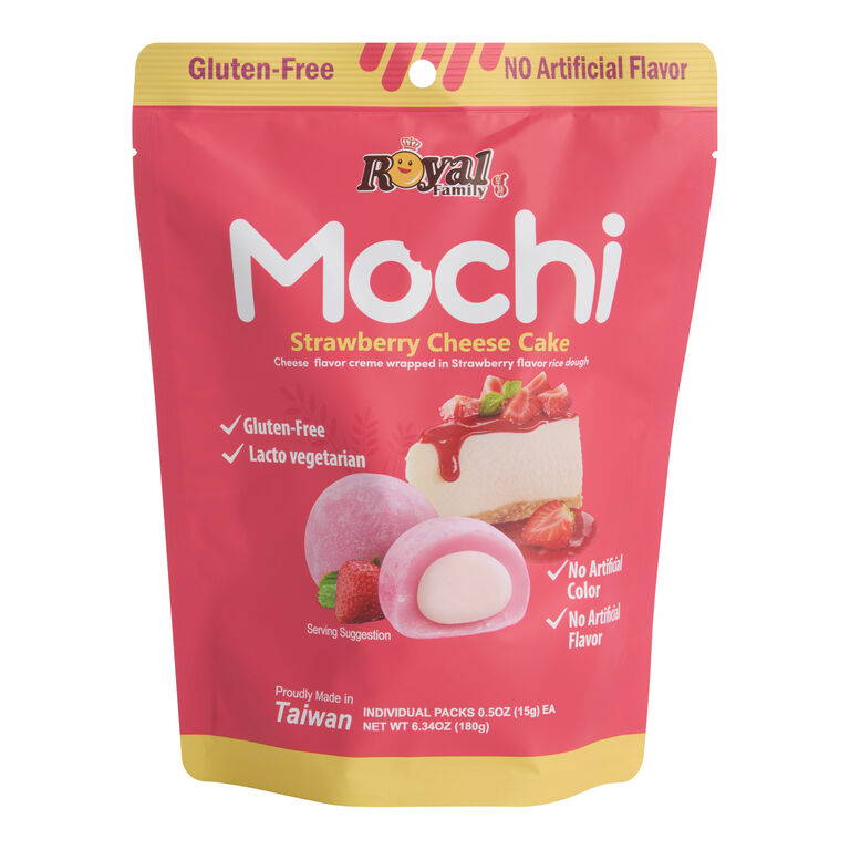 Strawberry Cheesecake Mochi – Chewy, Creamy & Delicious 6.3oz Treats