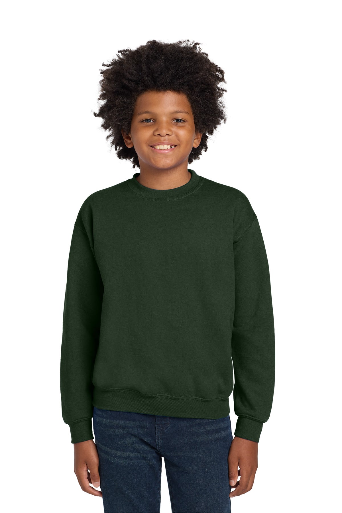 Gildan® Youth Heavy Blend™ Crewneck Sweatshirt.  18000B
