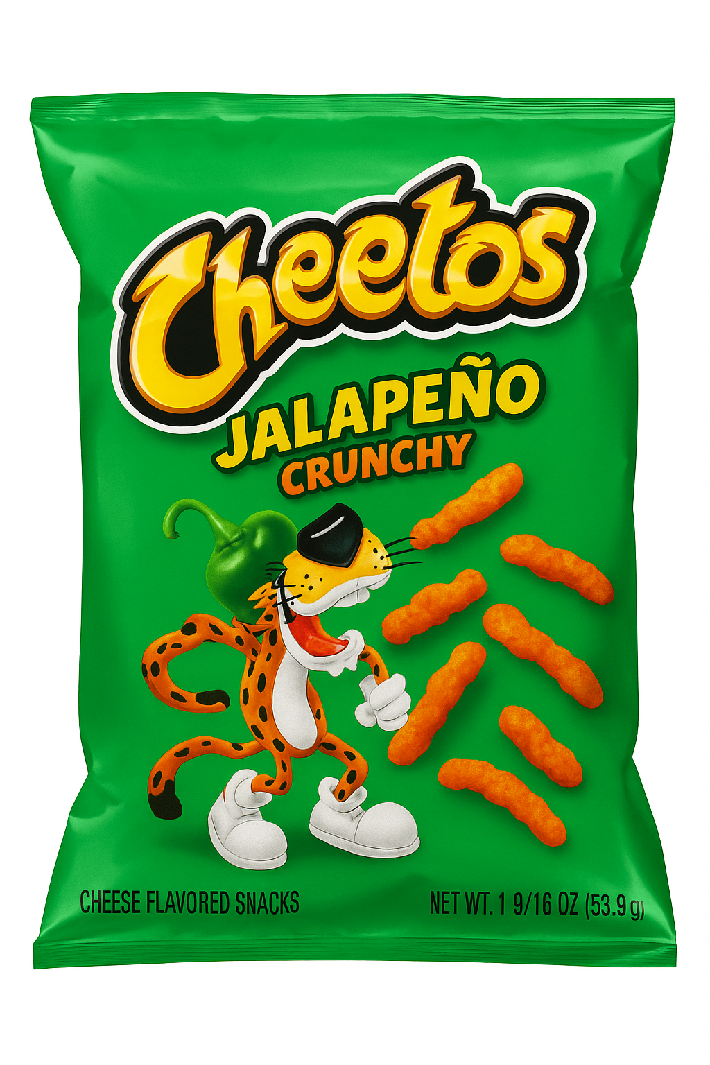 Cheetos Jalapeño Crunchy Cheese Snacks - (1.9 oz)