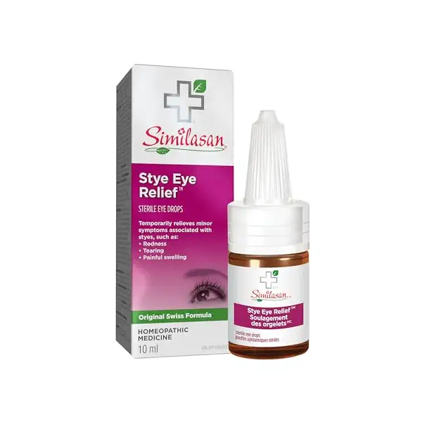 Similasan Stye Eye Relief Drops – Gentle Homeopathic Formula for Soothing Eye Discomfort (10ml)