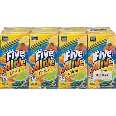 Five Alive Citrus Juice Box (8-Pack) 6.7Oz