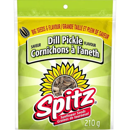 Spitz Dill Pickle Sunflower Seeds (210g)