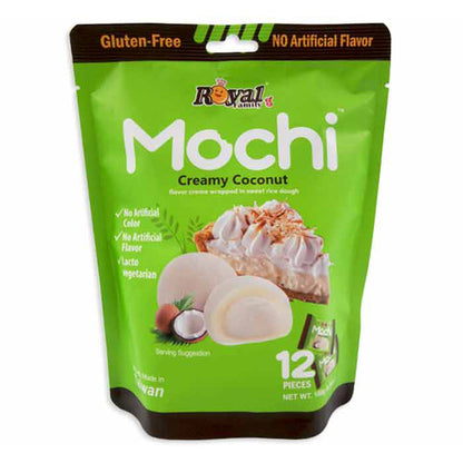 Royal Family Creamy Coconut Mochi - 6.3 oz Bag
