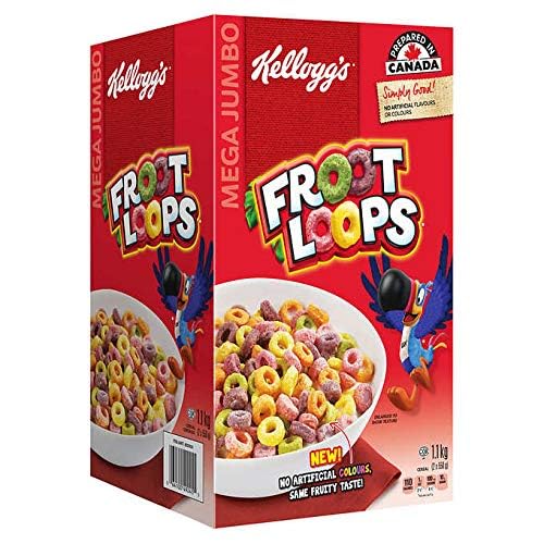 Kellogg's Froot Loops Breakfast Cereal –  38.8 oz,