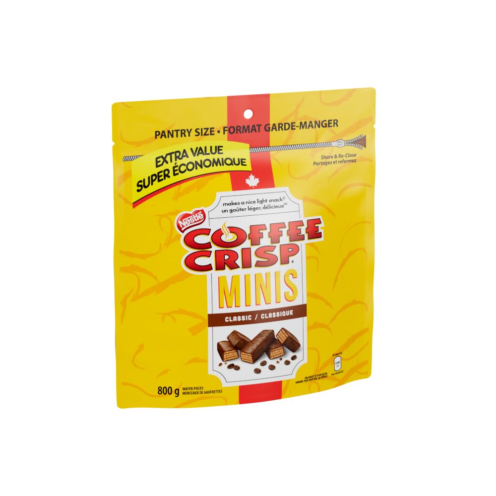 Coffee Crisp Minis Wafer Bars - 800g