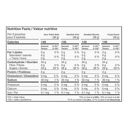 Maynards, Assorted Gummy Candy (Pack of 45), 562 g