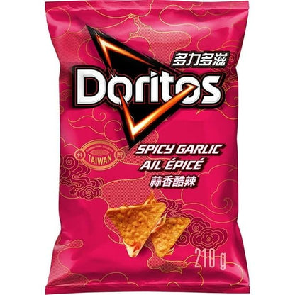 Doritos Spicy Garlic Tortilla Chips - ( 7.4 oz Bag)
