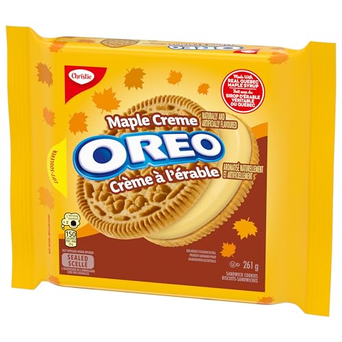 OREO Maple Creme Sandwich Cookies |  9.2 oz