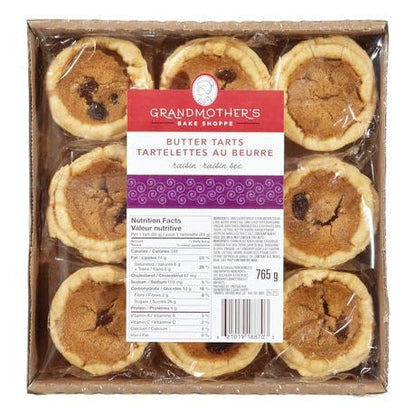 Grandmother's Bake Shoppe Raisin Butter Tarts, 765g