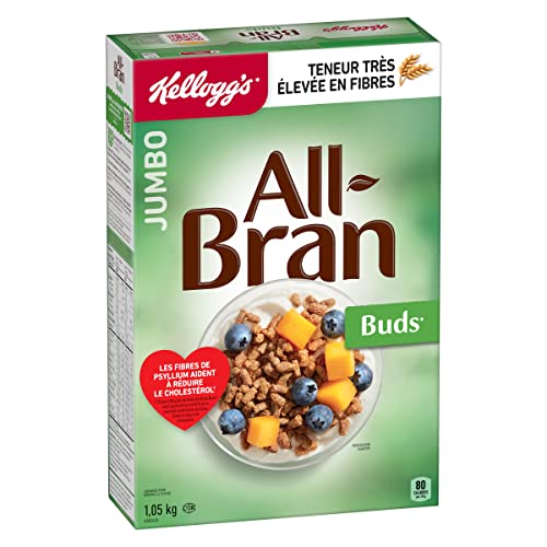 Kellogg's All-Bran Buds Cereal, 1050g, Bran Buds, 1.05 kg