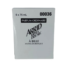 Arrid Extra Dry Roll-On Antiperspirant Deodorant (Regular Scent, 2.5 oz) - 6 Pack Value