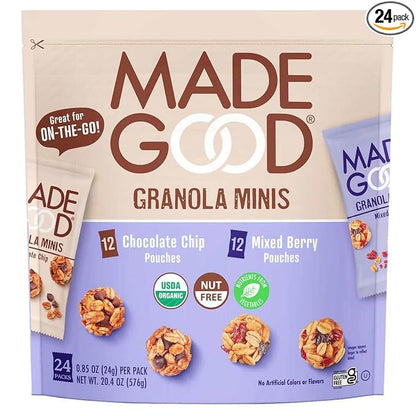 MadeGood Granola Minis Variety Pack (24 Count)