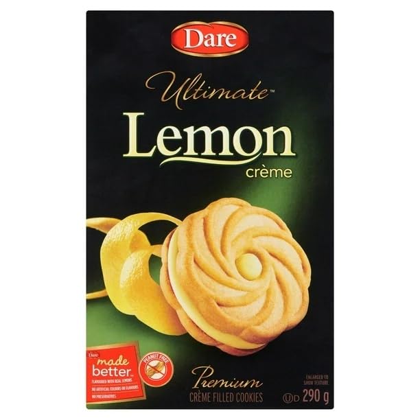 Dare Ultimate Lemon Creme Cookies, 290 g