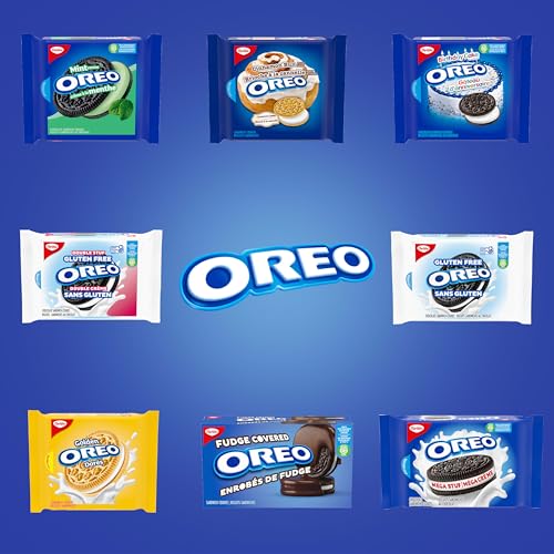 Limited Edition Oreo Cinnamon Bun Cookies - Golden & Creamy 261g Pack